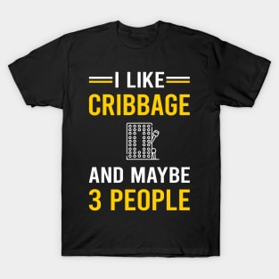 3 People Cribbage Crib T-Shirt